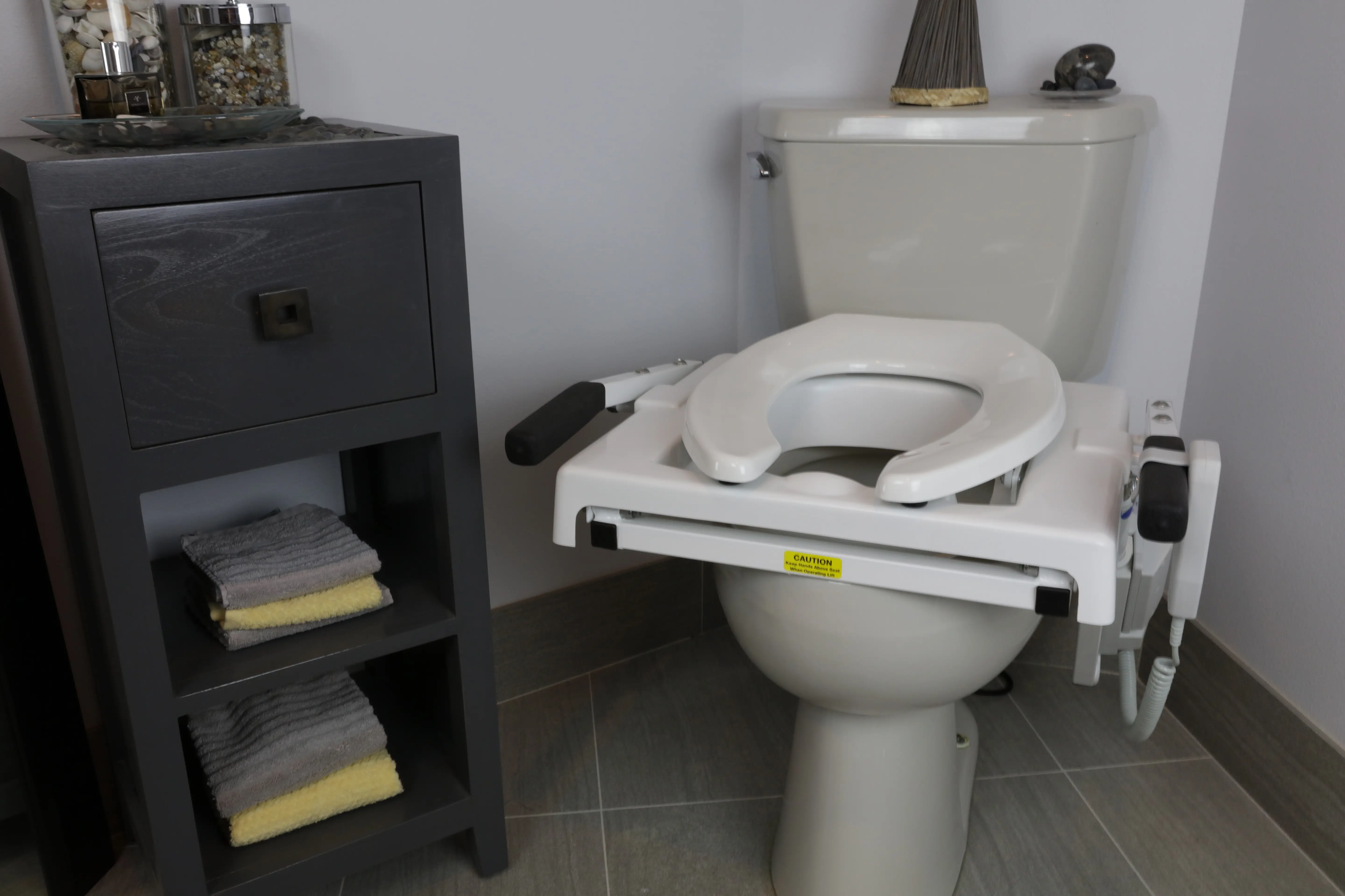 toilet seat riser for handicapped