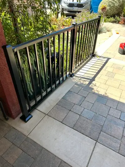 install handrails on stairs and steps